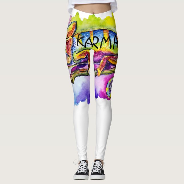 Leggings Karma Chameleon coloré (Devant)