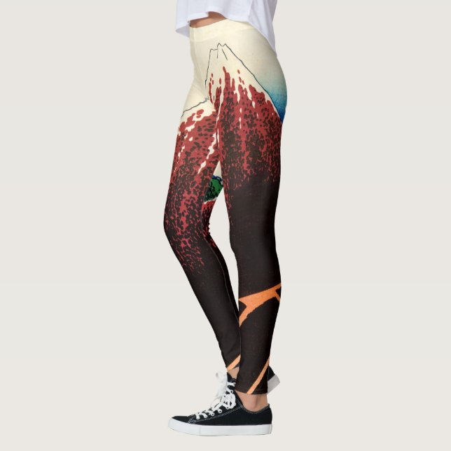 Leggings Katsushika Hokusai - Éclairages sous le sommet