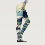 Leggings Katsushika Hokusai - Umegawa dans la province de S<br><div class="desc">Umegawa dans la province de Sagami, l'une des trente six vues du Mont Fuji - Katsushika Hokusai, 1830</div>