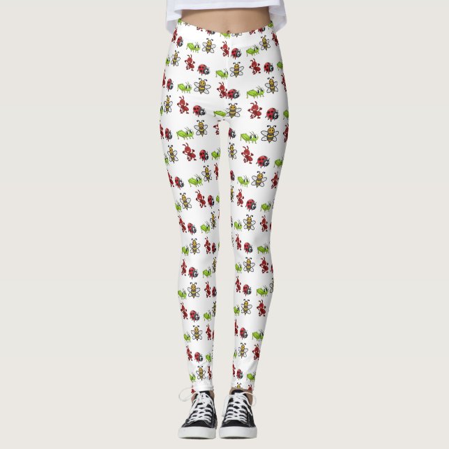 Leggings Kawaii Insectes Thunder_Cove (Devant)
