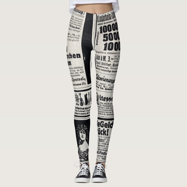 Leggings Kiev historique : Illustration d'un journal de 191 (Devant)