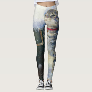 Leggings Kitten à Père Noël Boot