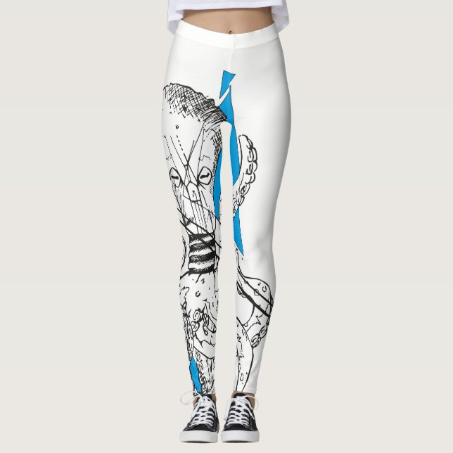 Leggings Kraken Octopus Leggins (Devant)