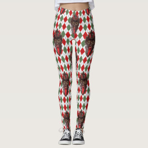 Leggings krampus de Noël