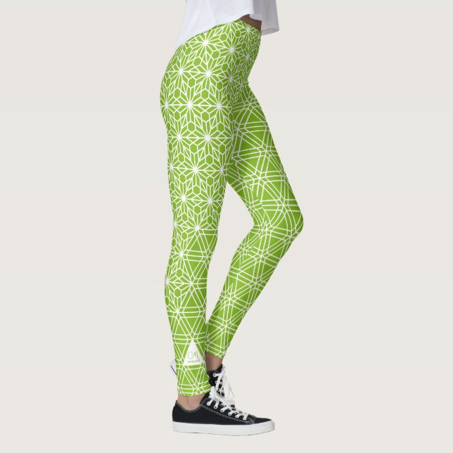 Leggings KUMIKO | japonais traditionnel motif KIMONO (Droite)