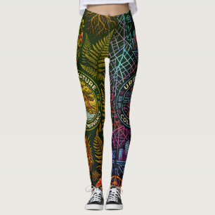 Leggings Kyoto Nature vs Urban Tech Collective Sans couture