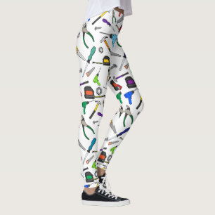 Leggings La bande dessinée d'amusement usine le motif