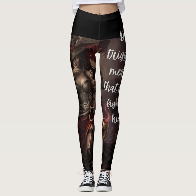 Leggings La Bête Au-Delà De Mon Masque (Devant)