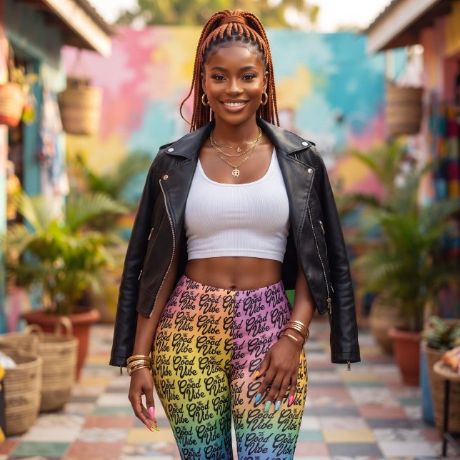 Leggings La Bonne Vibration (Créateur téléchargé)