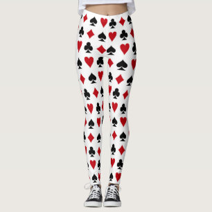 Leggings La carte adapte aux guêtres chanceuses de style d
