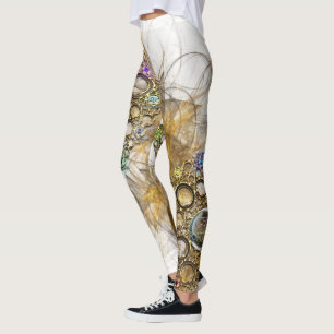 Leggings LA CONNEXION DE PROSPÉRITÉ : Gemmes de la fortun
