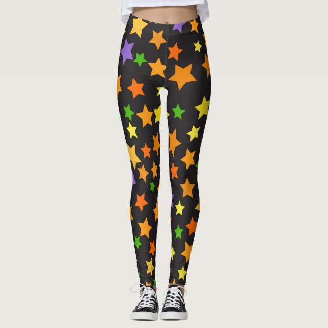Leggings La couleur multi tient le premier rôle les guêtres (Devant)