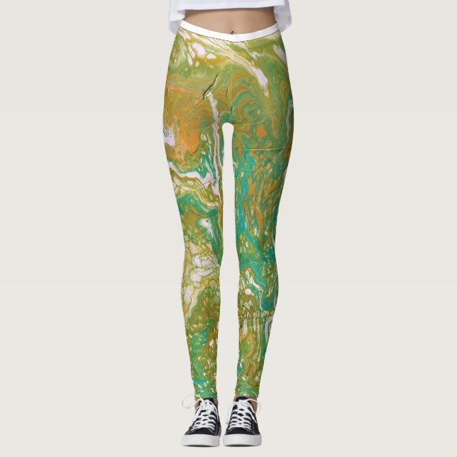 Leggings La course est lancée 1 (Devant)
