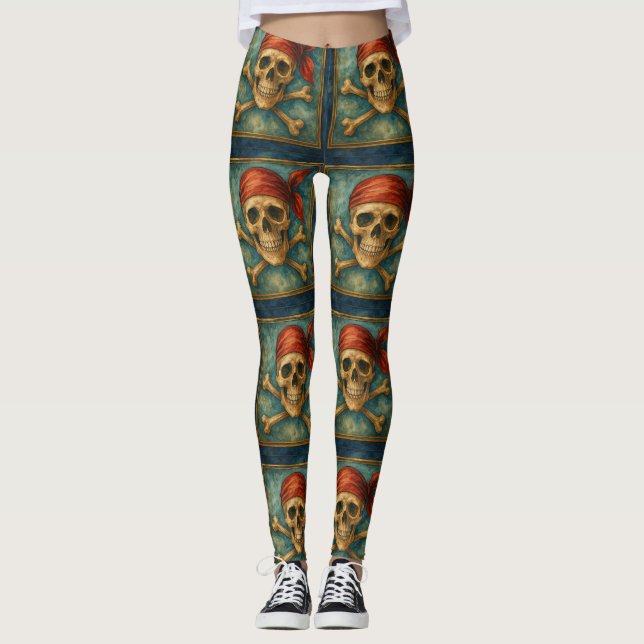 Leggings La Crimson Corsair (Devant)