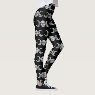 Leggings La déesse de Wiccan Moon Witch jogging comfy