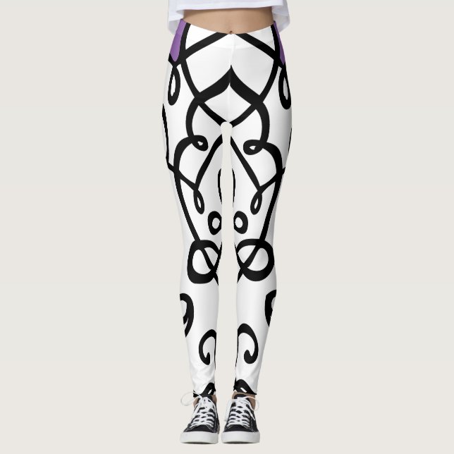 Leggings La fantaisie halète des guêtres (Devant)