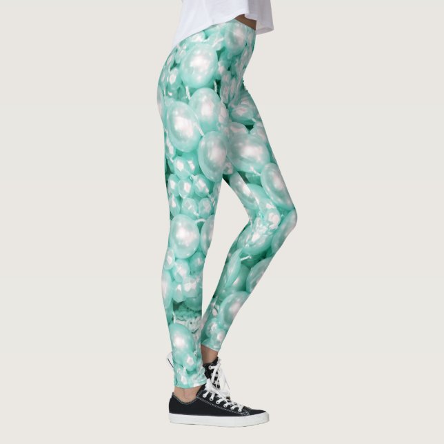 Leggings La ficelle de sirène perle des guêtres de (Droite)