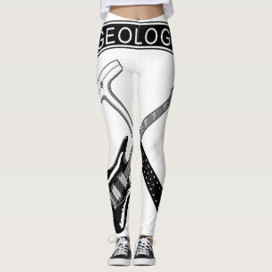 Leggings La géologie bascule des guêtres