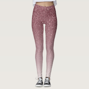 Leggings La jeune fille Ombre de la Parties scintillant d'o