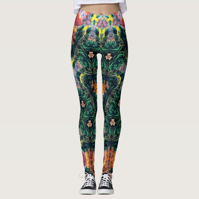 Leggings LA KALEIDOSCOPE DE LA VIE (Devant)