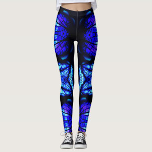Leggings La lueur bleue d'avatar