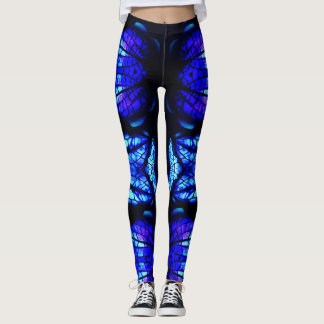 Leggings La lueur bleue d'avatar