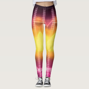 Leggings La lueur funky dans l'obscurité