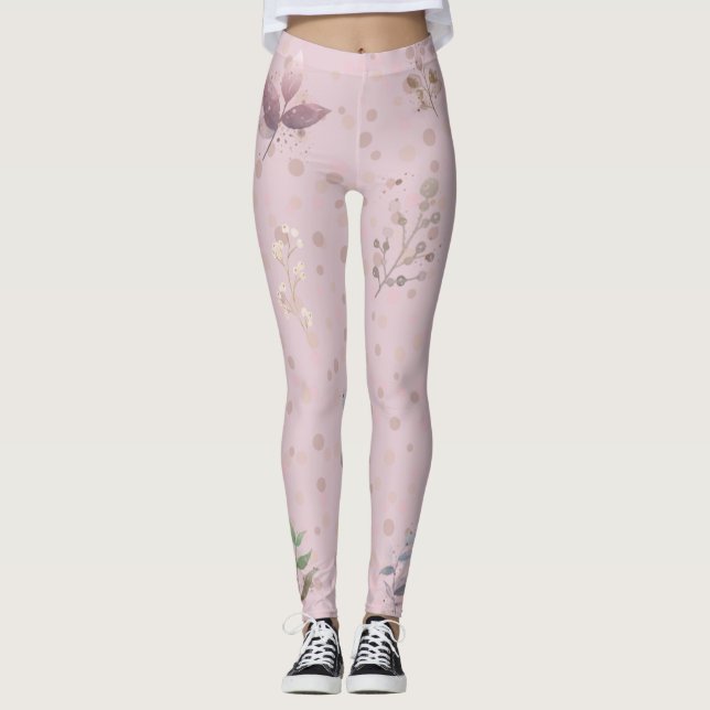 LEGGINGS LA LUMIÈRE DU PRINTEMPS PEUT ENTRAÎNER DES GAUCHES (Devant)