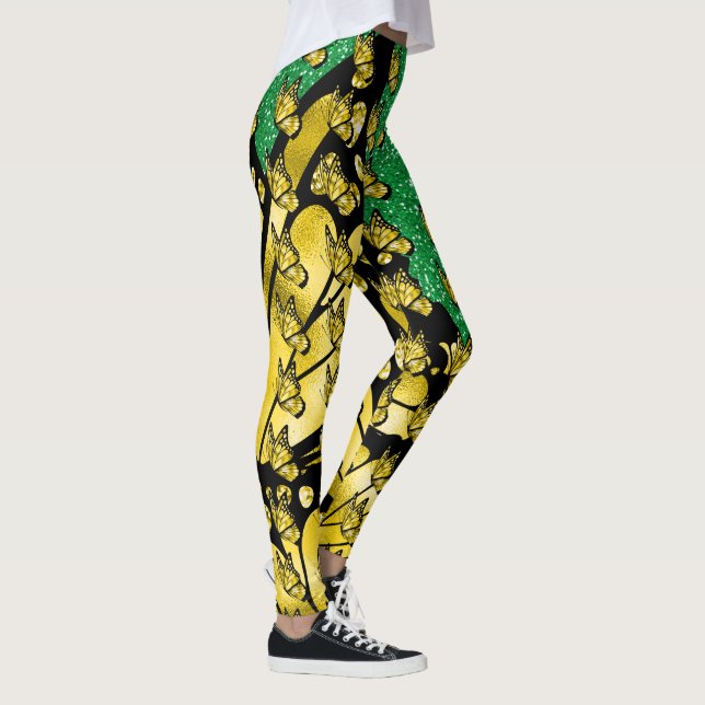 Leggings La mode pop papillon sociale (Droite)