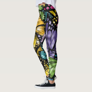 Leggings La mode pop papillon sociale