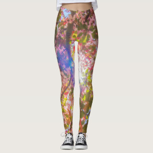 Leggings La nature fleurit fleurs lumière fleur soleil