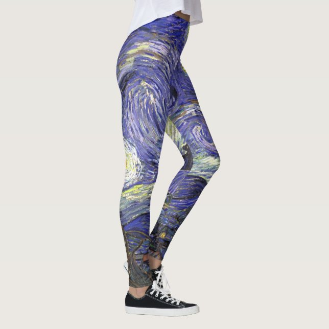 Leggings La Nuit étoilée de Vincent van Gogh (Droite)