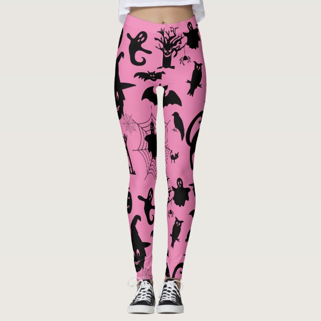 Leggings Là Où Éffrayant Rencontre Sophistication, Thème Ha (Devant)