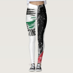 Leggings La Palestine libre avec la Palestine