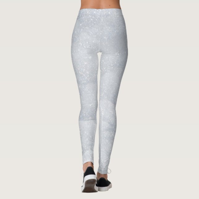 Leggings La Parties scintillant neige blanche d'hiver Spark (Dos)