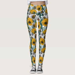 Leggings La prairie en jaune
