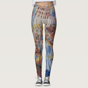 Leggings La rue entre dans la maison - Umberto Boccioni