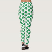 La Saint Patrick, motif Shamrock verte