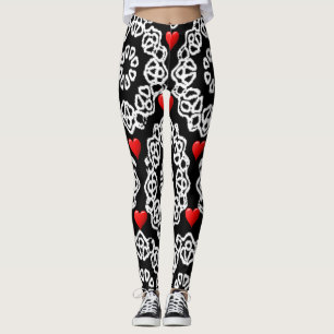 Leggings La Saint-Valentin Longtemps