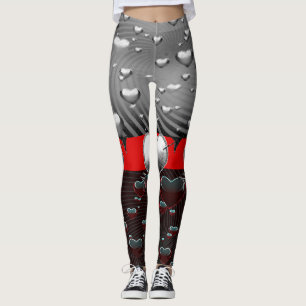 Leggings La Saint-Valentin Longtemps