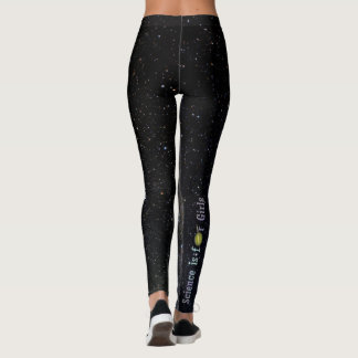 Leggings La science est pour les filles - Logo de veau