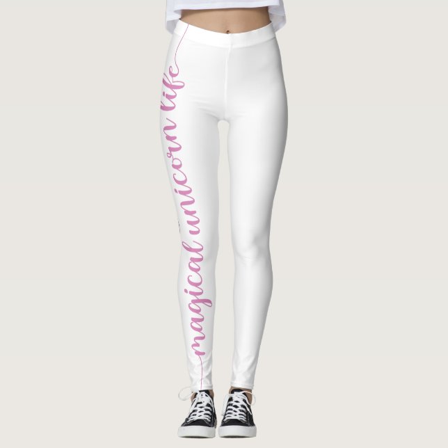 Leggings La vie de licorne magique (Devant)
