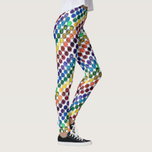 Leggings La Vie Est Meilleure Avec La Parties scintillant É