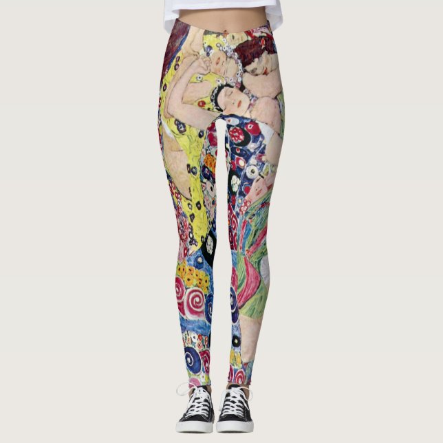 Leggings La Vierge, Gustav Klimt, Art nouveau vintage (Devant)