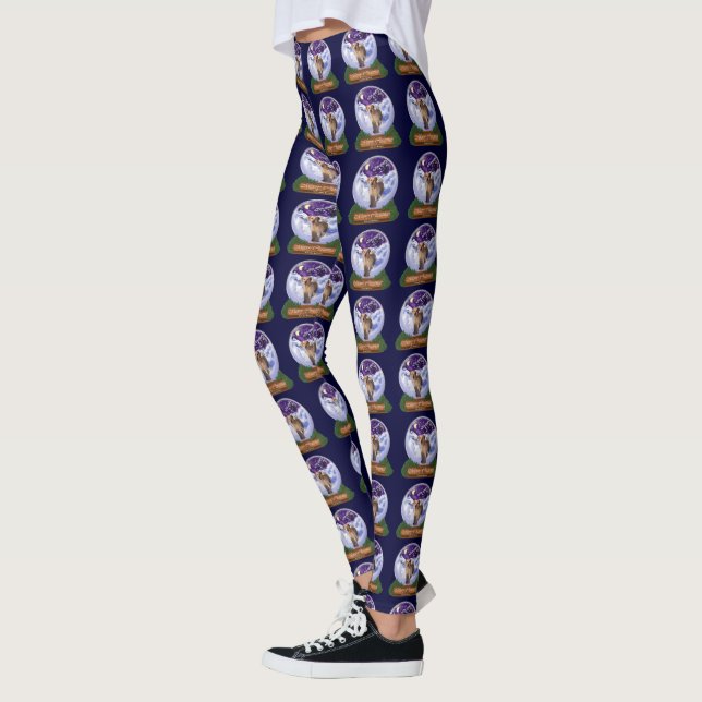 Leggings Labrador Retriever Christmas (Gauche)