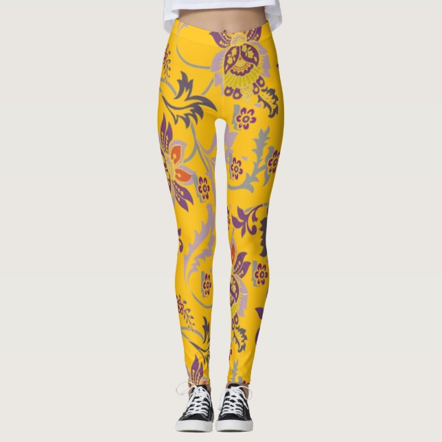 Leggings Labyrinthe hypnotique de l'esprit  (Devant)