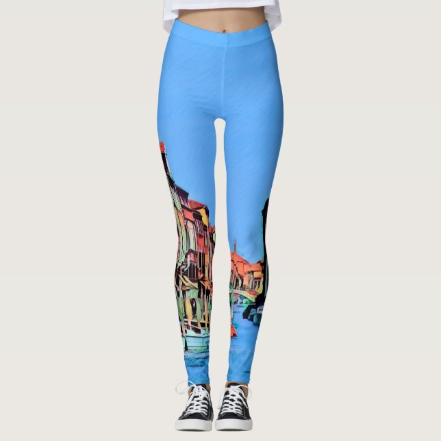 Leggings Lagon vénitien - MURANO - vue (Devant)