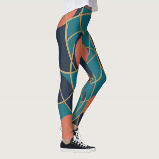Leggings Lagun bleu