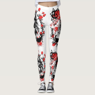 Leggings Laissez votre expression parler dans votre mode