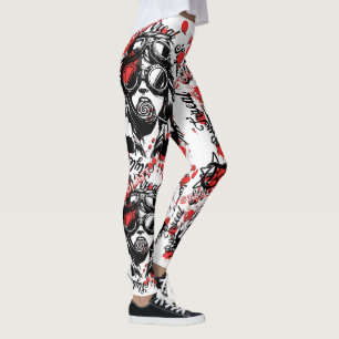 Leggings Laissez votre expression parler dans votre mode